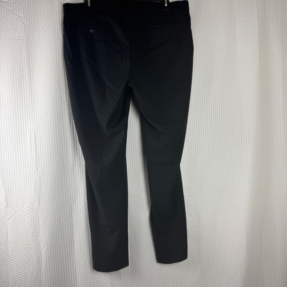 Kenneth Cole Reaction Mens Dress Pants 40x32 Black Techni-Cole Business Casual - Picture 1 of 11